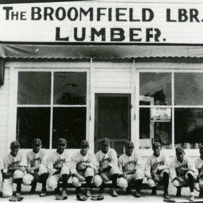 Broomfield Lumber Company Baseball Team