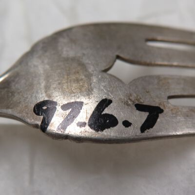 Number Detail: Origsize: 6"(L) x 1.25"(W); Origformat: Artifact