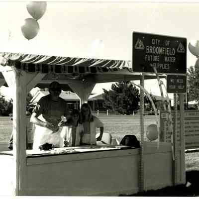 Future Water Supplies Booth at 1989 Broomfield Days