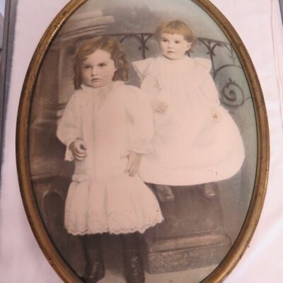 portrait in frame