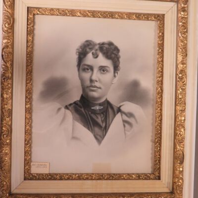 Portrait in frame