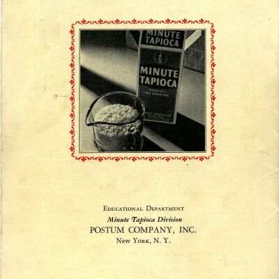 Tapioca cookbook. back cover: Origsize: 5.5" x 8.5"; Origformat: Book; Resolution: 300dpi