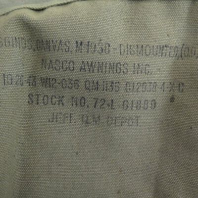 Stamp inside leggings: Origsize: 6" (w) x 14" (l) whe; Origformat: Artifact