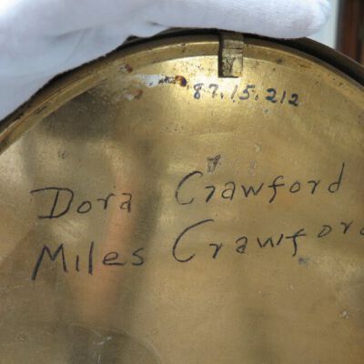 caption on reverse of portrait