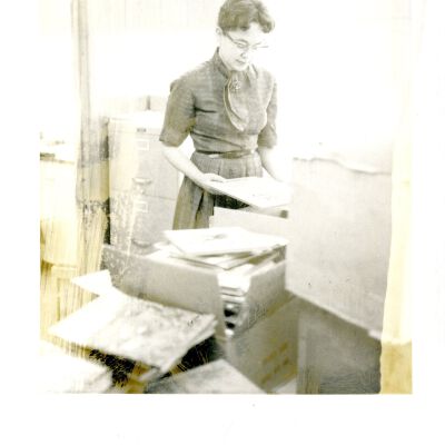 Librarian Mary Jane Bailey