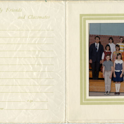 Emerald Elementary School 6th grade class photograph