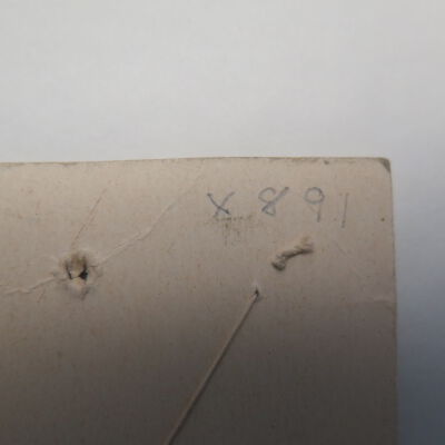 Number on back of card.: Origsize: 3" (w) x 4.5" (l); Origformat: Artifact