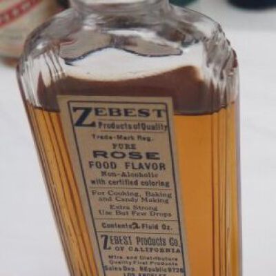 Bottle with liquid: Origsize: 5" (h) x 2" (w) x 0.; Origformat: Artifact