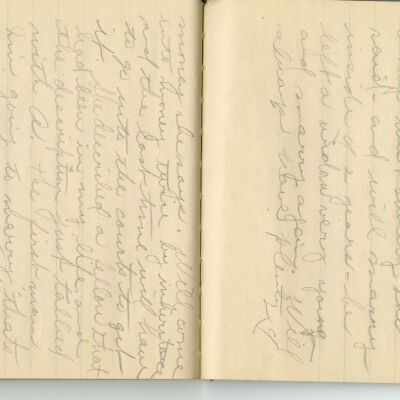 -Scanned as 300dpi jpeg by Tom Peyton as an access copy, 08/11/2015.  Pages cropped around edges by Tom Peyton, 08/24/2015.  File originally named, "2015.18.3 page 20-21 300 dpi c."  The object ID has since been changed from 2015.18.3 to 2015.18.2.
-File renamed and uploaded to PastPerfect by Kevin Smith,08/09/2016
