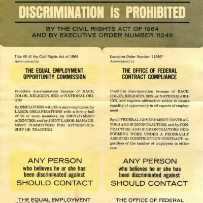 Equal Employment Opportunity Information Poster