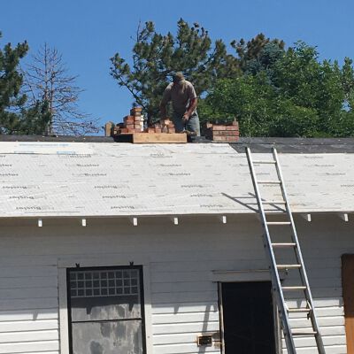 Honey House During 2022 Renovations