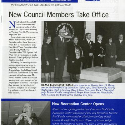 City and County of Broomfield bulletin