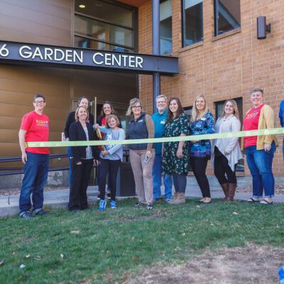 Ribbon from Grand Opening of 6 Garden Center