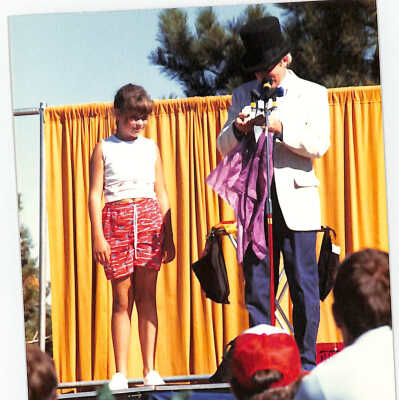 Magician at 1989 Broomfield Days