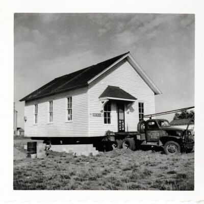 Old Broomfield School Being Moved