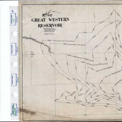 Maps of Great Western Reservoir 1904