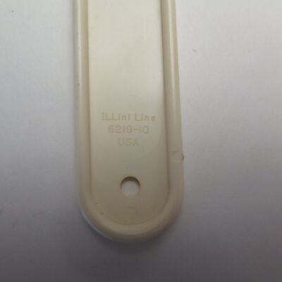 Close up of text on handle.: Origsize: 4" (w) x 5.5" (l); Origformat: Artifact