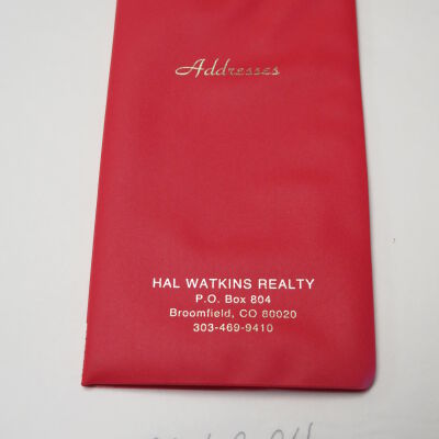 Book, Address