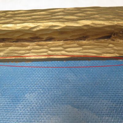 Condition: Gold paint at top, recto (2018-09-12): Origformat: Artifact