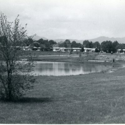Pond by Mamie Doud Eisenhower Library