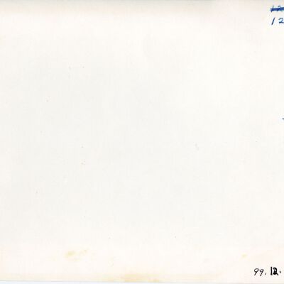 Back of 1999.12.16: Origsize: 8" x 10"; Origformat: Print-Photographic; Resolution: 300dpi