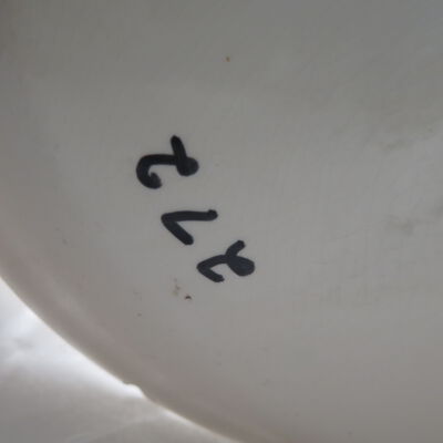 Number on bottom of plate: Origsize: 11.25" (w) x 8.5" (l; Origformat: Artifact