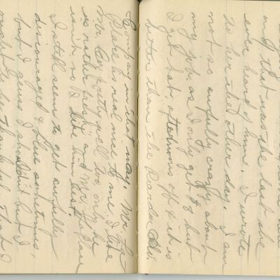 -Scanned as 300dpi jpeg by Tom Peyton as an access copy, 08/11/2015.  Pages cropped around edges by Tom Peyton, 08/27/2015.  File originally named, "2015.18.3 page 28-29 300 dpi c."  The object ID has since been changed from 2015.18.3 to 2015.18.2.
-File renamed and uploaded to PastPerfect by Kevin Smith,08/09/2016

