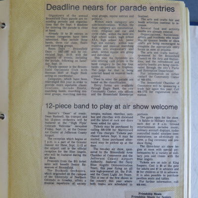 1988-1989 Scrapbook