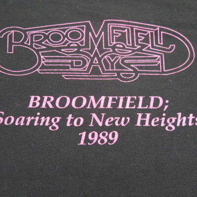 Broomfield Days T-shirt, 1989