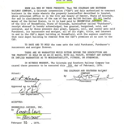 Agreement