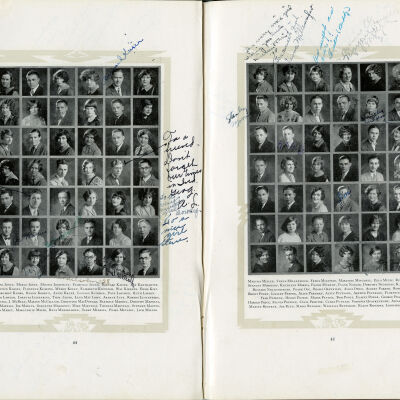 Ella Mitze's 1927 North High School Yearbook