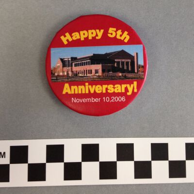 Happy 5th Anniversary MDE Library Pin