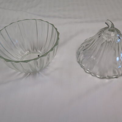 Inside of candy dish.: Origsize: 7.5" (h) x 5.5" (dia; Origformat: Artifact