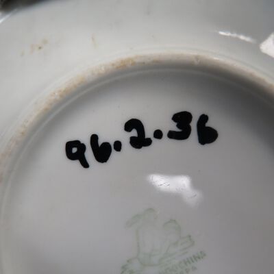 number detail: Origsize: .5"(H) x 6.25"(L); Origformat: Artifact
