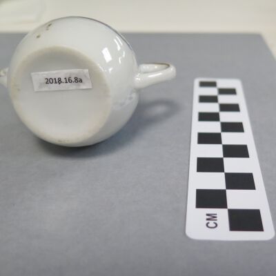 Bottom of sugar bowl.: Origformat: Artifact