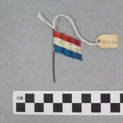 Miniature Holland Flag From Depot Attic