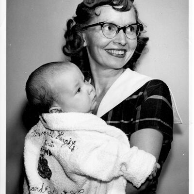 Baby Richard L. Lisk and Mother