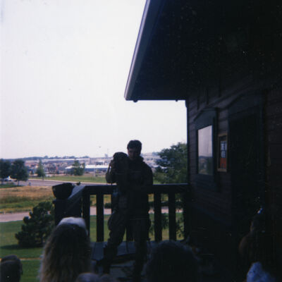 Rob Barnes Presenting at the Broomfield Depot Museum