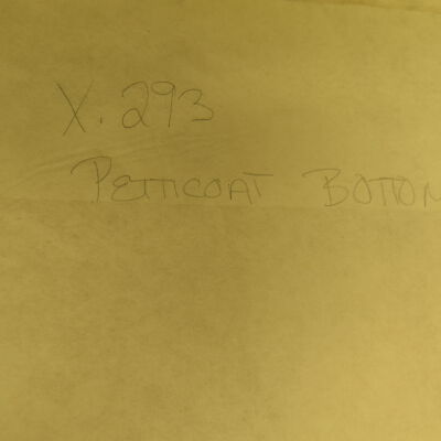 Close up of number.: Origsize: 12.75" (w) x 29" (di; Origformat: Artifact