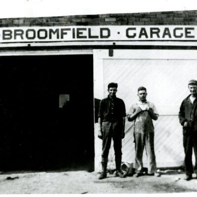 Old Broomfield Garage - 1915