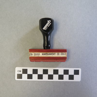 REA Express Rubber Stamp