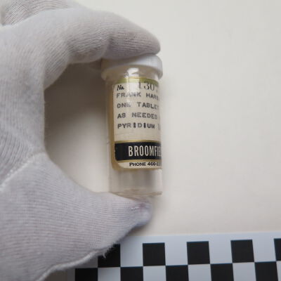 Bottle, Medicine