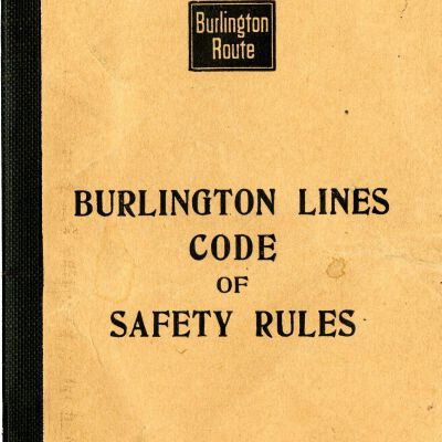 Burlington Lines Code of Safety Rules