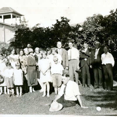 The Hillen Family with Friends at a Chautauqua in Boulder, CO