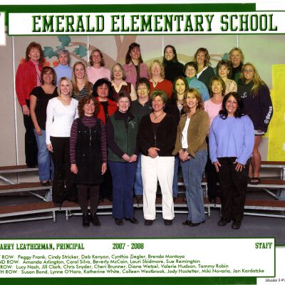 2007-2008 Emerald Staff Photo