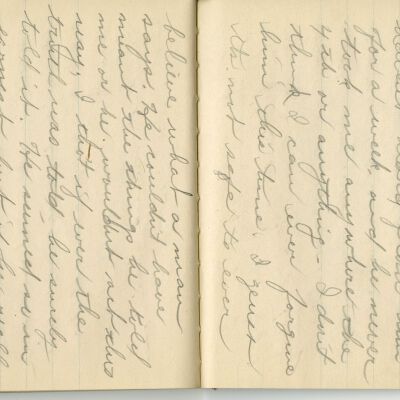 -Scanned as 300dpi jpeg by Tom Peyton as an access copy, 08/11/2015.  Pages cropped around edges by Tom Peyton, 08/27/2015.  File originally named, "2015.18.3 page 36-37 300 dpi c."  The object ID has since been changed from 2015.18.3 to 2015.18.2.
-File renamed and uploaded to PastPerfect by Kevin Smith,08/09/2016
