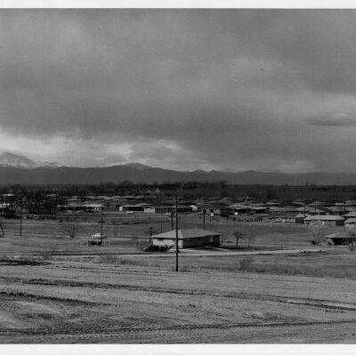 Broomfield with Mountains in the Background