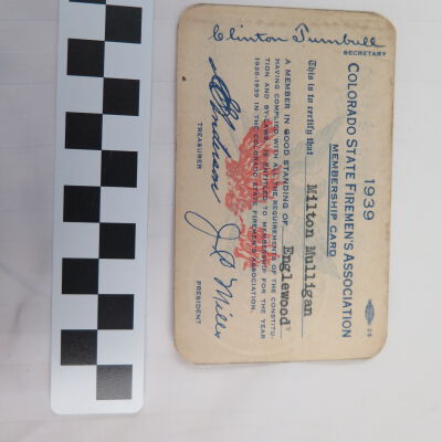 Front of card.: Origsize: 4" (w) x 2.5" (l); Origformat: Artifact