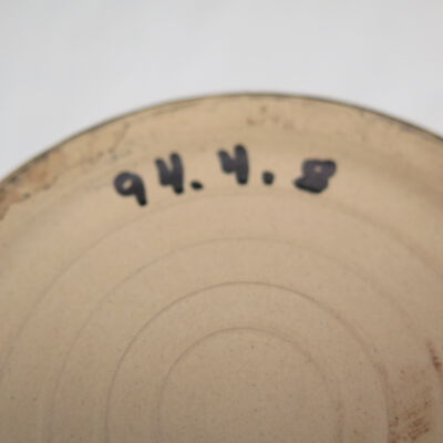 Bottom of crock.: Origsize: 5.5" (h) x 3.25" (di; Origformat: Artifact