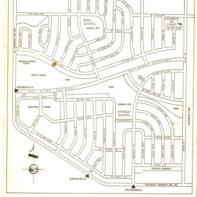 Map of Broomfield Heights